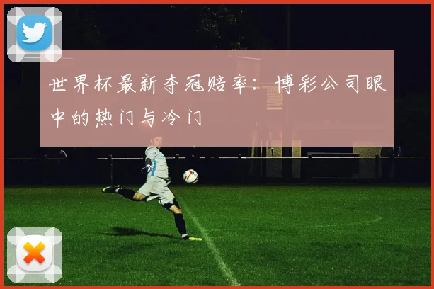 世界杯最新夺冠赔率：博彩公司眼中的热门与冷门
